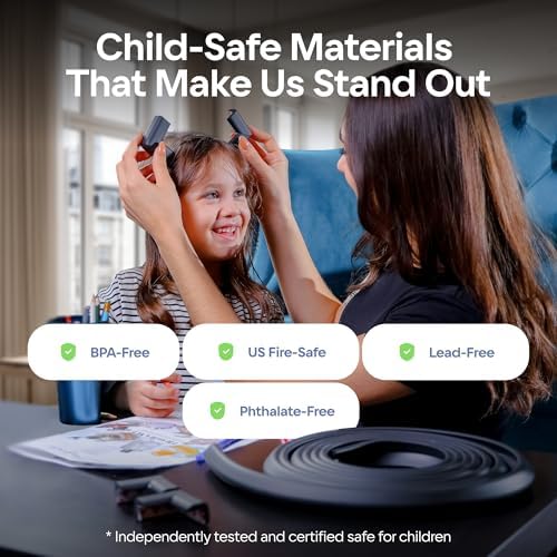 Safety demonstration of Komfortology foam guards on home furniture