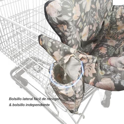 ICOPUCA baby trolley cover rolled up inside the detachable storage bag