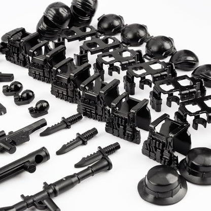 83 Pcs Toy Soldiers Figures US Army Battle Toy Set - Weapons Pack Military Weapon Battle Building Blocks Compatible with Major Brand, 3 Years Old and up - Image 8