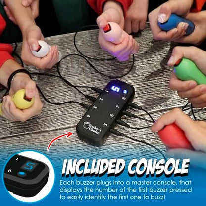 Teachers Choice 8 joystick buzzers with master console