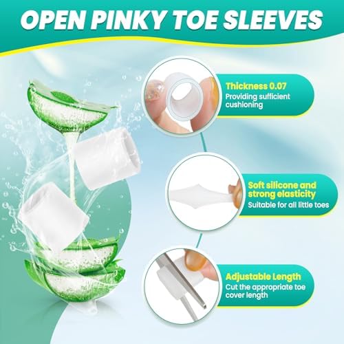 Washable and reusable blue gel toe sleeves for athletic use