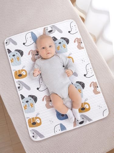 Tillyou panda print changing pad liner gift box packaging
