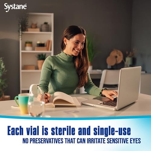 Preservative-free lubricant eye drops for contact lens wearers and post-surgery care.