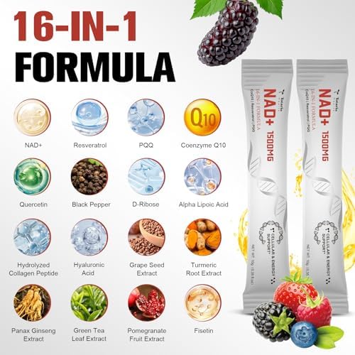 Totaria NAD liquid supplement 30 packets box packaging