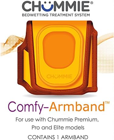 Washable neoprene Chummie armband for nocturnal enuresis alarm units