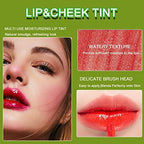 6 Colors Lip Tint Stain Set, Korean Lip Gloss, Mini Liquid Lipstick, Lip Tint Set, Lip Stain Long Lasting Waterproof, Non-Stick Cup, High Pigment, Cute Stuff, Lip Makeup - Image 6