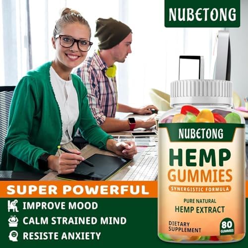 Nubetong hemp gummies nutritional information and ingredients label
