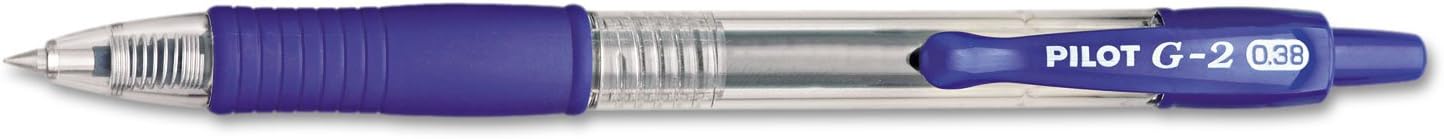 Pilot G2 Premium Refillable and Retractable Rolling Ball Gel Pens, Ultra Fine Point, Gel Ink Pens, 0.38mm, Black Ink, 12-Pack - Image 9