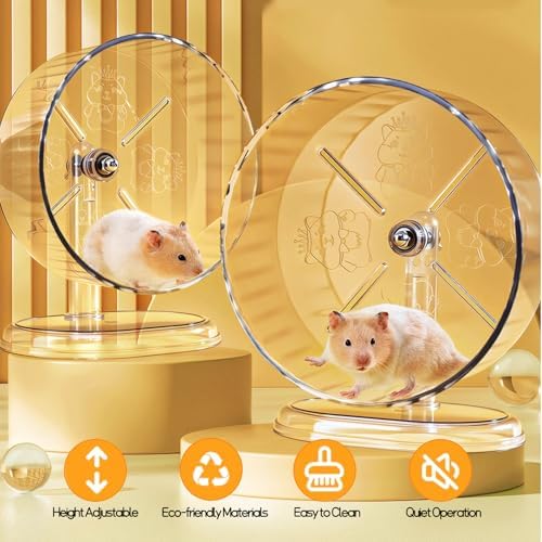 Premium double ball bearing mechanism on the back of an Acsist pet wheel.