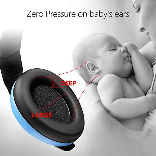 BBTKCARE baby earmuffs packaging and accessories blue