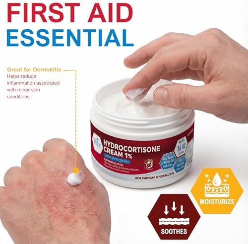 Maximum strength anti-itch cream for eczema and dermatitis relief.