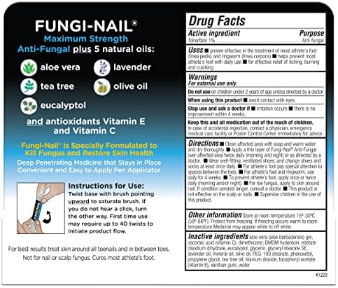 Close up of Fungi-Nail precision pen tip for targeted fungal infection relief
