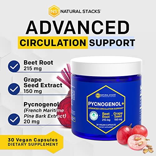 Premium nitric oxide booster supplement bottle with beet root and grape seed extracts
