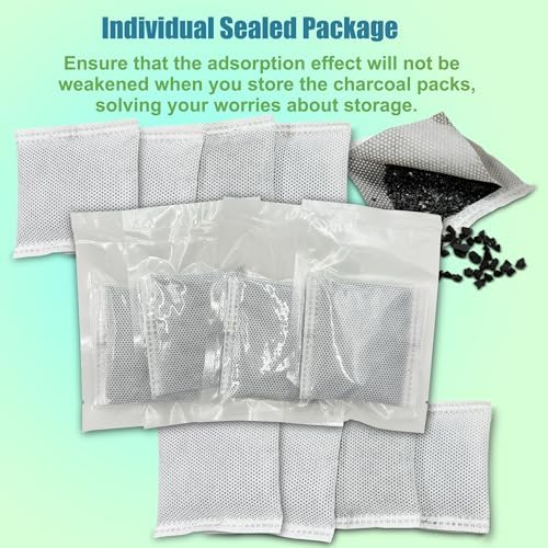 ShuRex twelve pack carbon deodorizer refills close up