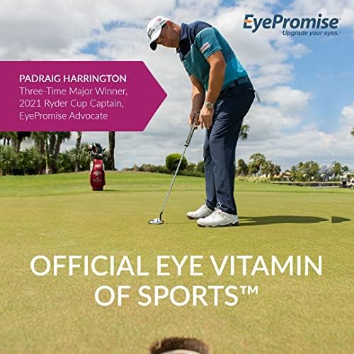 Side view of EyePromise Macular Health bottle showing 30 day supply
