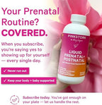 Pink Stork liquid prenatal and postnatal ingredients and benefits overview