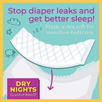 Side view of Select Kids Diaper Booster Pads stack