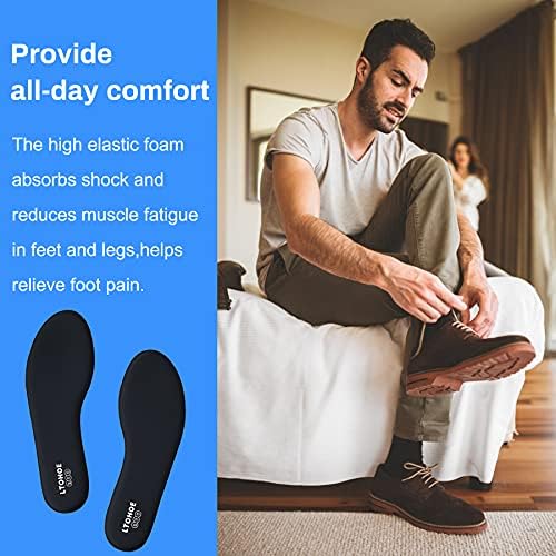 LTOHOE shock absorbing insoles for work boots and running shoes