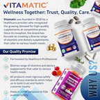 Vitamatic Rutin natural antioxidant supplement container lifestyle angle