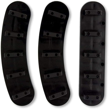 Kads 3 piece plastic nail art practice stand set front view