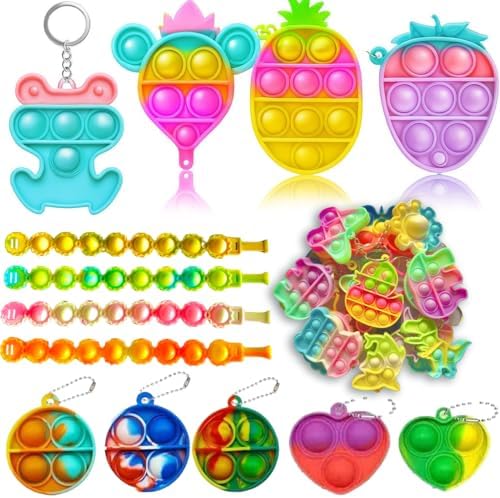 TwCare 160 piece bulk classroom prizes and goodie bag fillers assortment container.