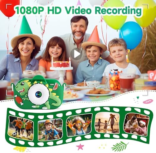 YEEHAO lightweight video selfie camera being held by a young child showing its compact design