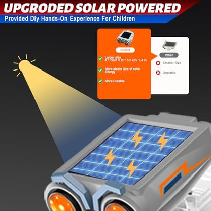 Detailed shot of the mechanical gear connection and electric motor assembly driven by solar power technology.