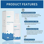 Alcohol free skin barrier film spray for stoma care and sensitive skin protection