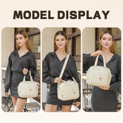 Fwkekye mini crossbody diaper bag interior pockets