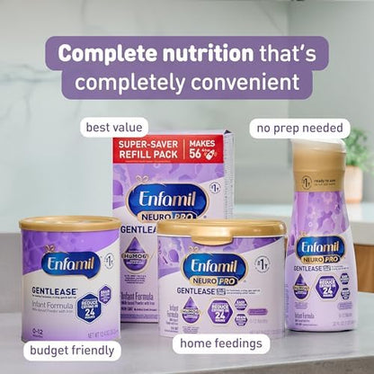 Authentic Enfamil NeuroPro Gentlease imported baby formula for gentle digestive comfort