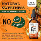 Wild And Organic Pine Bark Extract Tincture lifestyle daily wellness setup