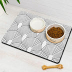 Ayiashiab pet cat food mat absorbing water instantly