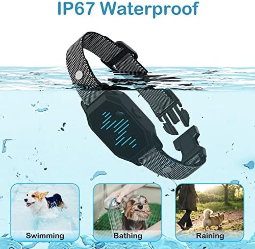 Dog Training Collar with Remote Control, 2500FT Coverage Range and 4 Training Modes, IP67 Waterproof Rechargeable E Collar for Dogs Training for All Breed - Image 7
