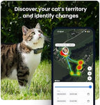 Close up of Tractive waterproof GPS tracker hardware