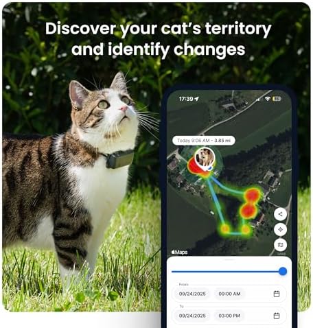 Close up of Tractive waterproof GPS tracker hardware