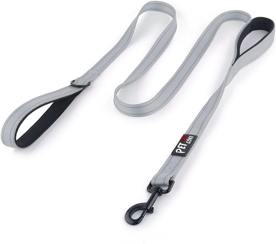 Plutus Pet Double Handle Dog Leash 6ft Long, Padded 2 Handle, Heavy Duty, Reflective Training Leash for Medium Large Dogs, Dual Handle Lead (Pink) - Image 13