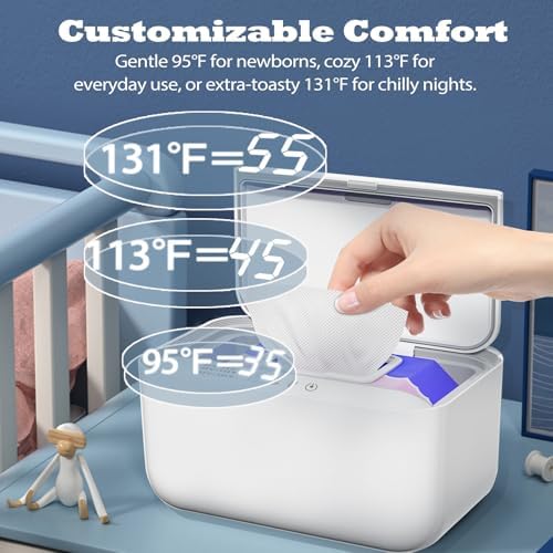 Top heating lid of Jjojcll baby wipe warmer dispenser