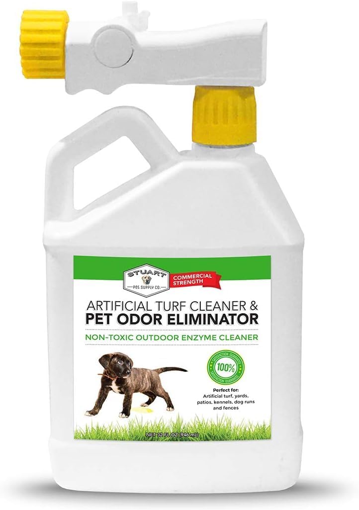 Stuart Pet Supply 128 fluid ounces concentrated artificial turf wash authentic USA import packaging