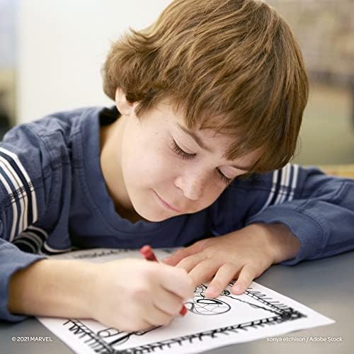 Two pack Spiderman jumbo coloring books with Miles Morales illustration on the cover.