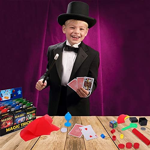 Close up of Playkidz magic set instruction booklet