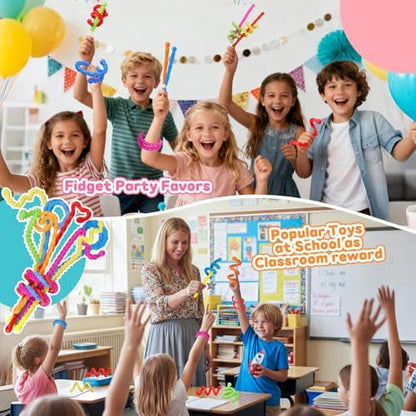 Flexible anxiety relief silicone sticks stretch demonstration for focus improvement
