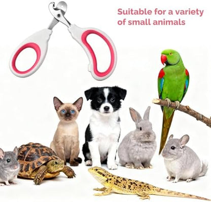 Xyembu small animal clipper packaging display demonstrating its lightweight 20g portable construction.
