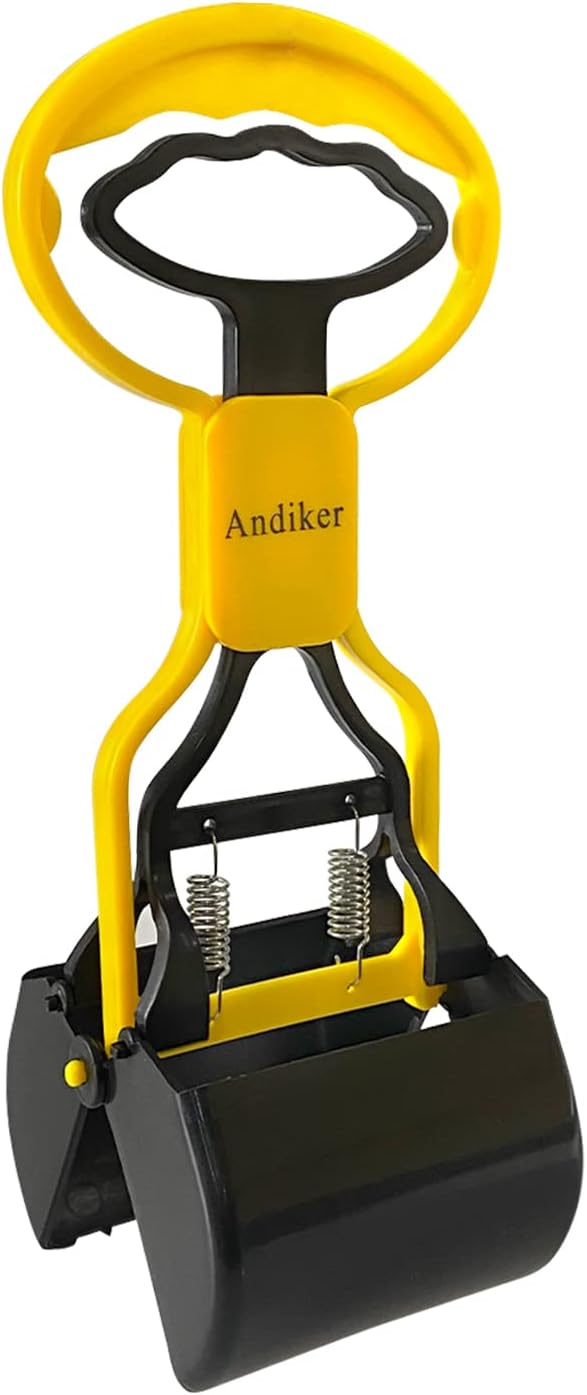 Andiker lightweight pet waste collector packaging and side profile