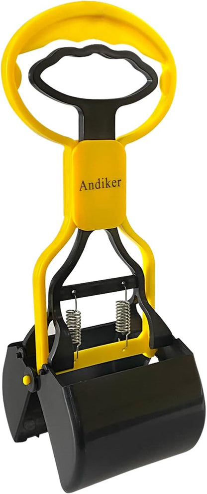 Andiker lightweight pet waste collector packaging and side profile