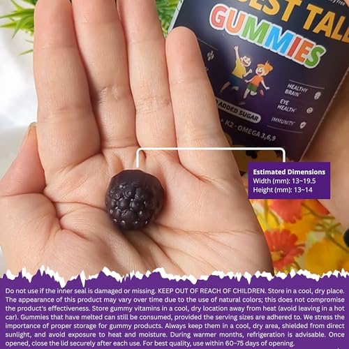 Authentic USA imported NuBest Tall Gummies for teens