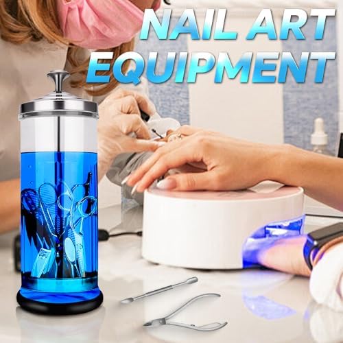 Professional Zibarber barber and salon disinfection setup