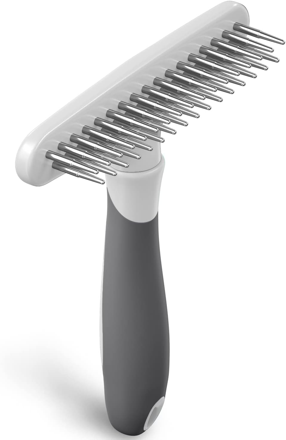 DOGI Deshedding Brush - Undercoat Rake for Dogs, Cats, Matted, Short, Long Hair Coats - Double Row Stainless Steel Pins - Reduce Shedding by 90% (Blue) - Image 10