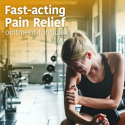 Menper topical pain relief cream 5.29 ounce jar showing active ingredient label for joints