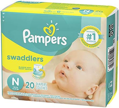 Close up of Pampers Swaddlers absorbent liner technology