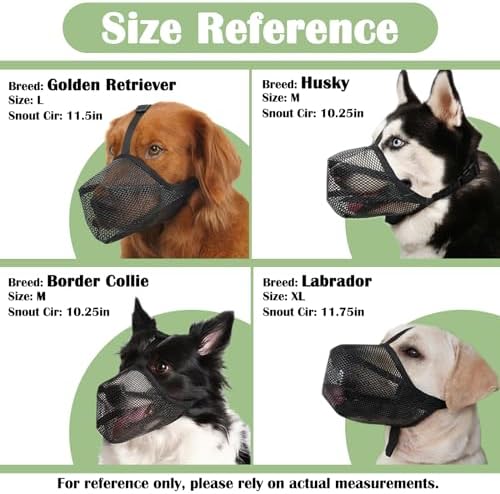 Adjustable components of Mayerzon dog muzzle for secure fit